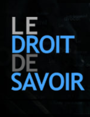 Le Droit de Savoir